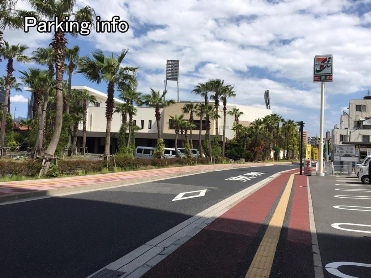 2mins walk Baseball 5mins walk Hiroshima Sta 4ppl Bagian luar foto
